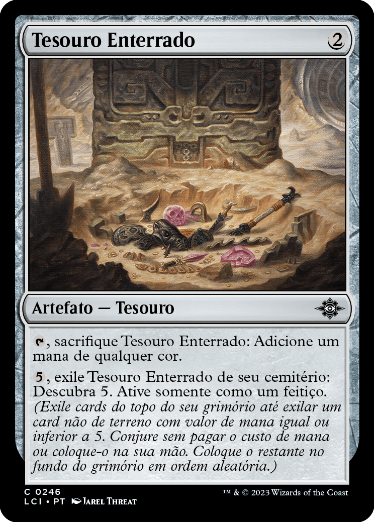 Tesouro Enterrado / Buried Treasure - Magic: The Gathering - MoxLand