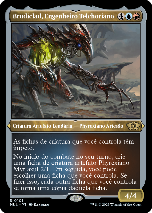 Brudiclad, Engenheiro Telchoriano / Brudiclad, Telchor Engineer - Magic: The Gathering - MoxLand