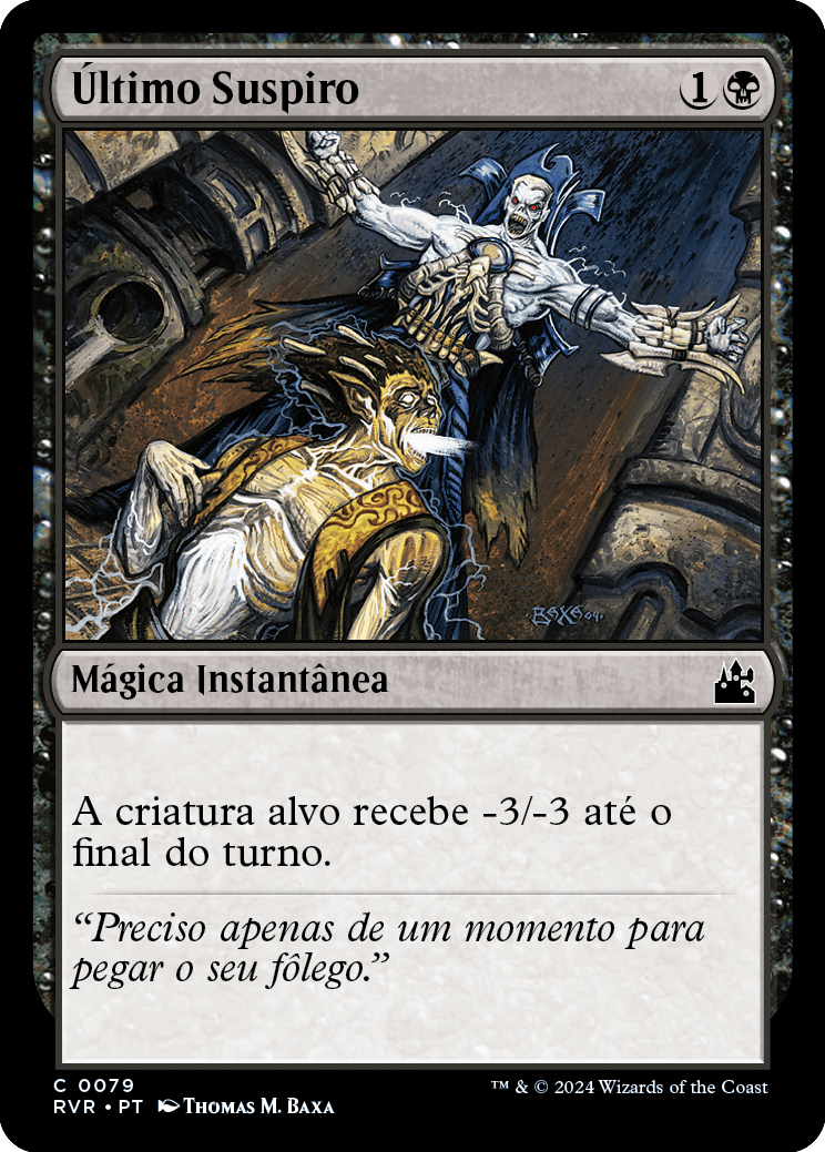 Último Suspiro / Last Gasp - Magic: The Gathering - MoxLand