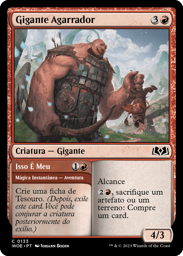 Gigante Agarrador / Grabby Giant - Magic: The Gathering - MoxLand