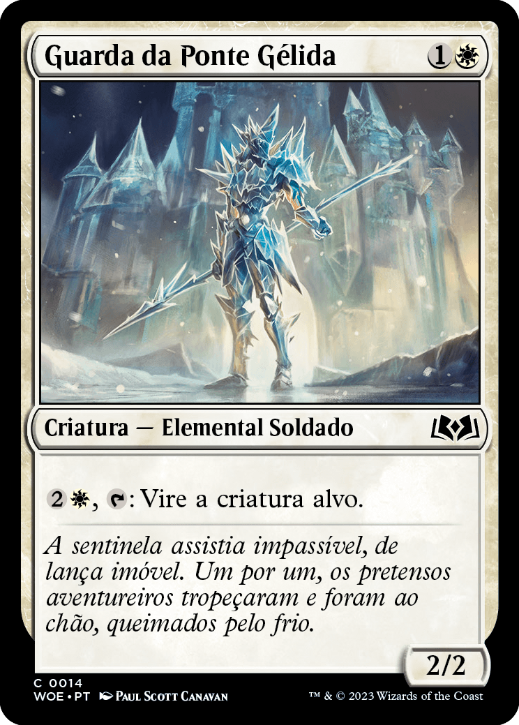 Guarda da Ponte Gélida / Frostbridge Guard - Magic: The Gathering - MoxLand