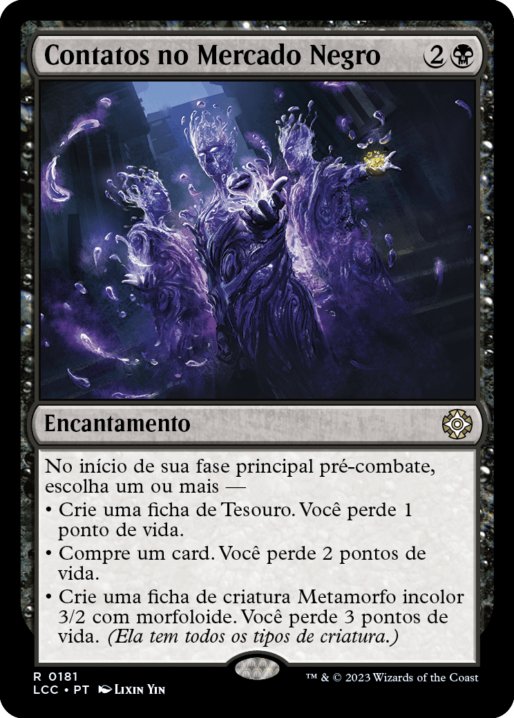 Contatos no Mercado Negro / Black Market Connections - Magic: The Gathering - MoxLand