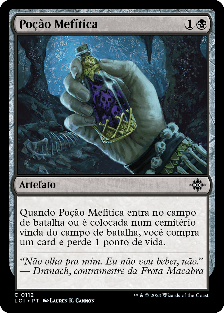 Poção Mefítica / Mephitic Draught - Magic: The Gathering - MoxLand