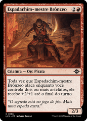 Espadachim-mestre Brônzeo / Brazen Blademaster - Magic: The Gathering - MoxLand