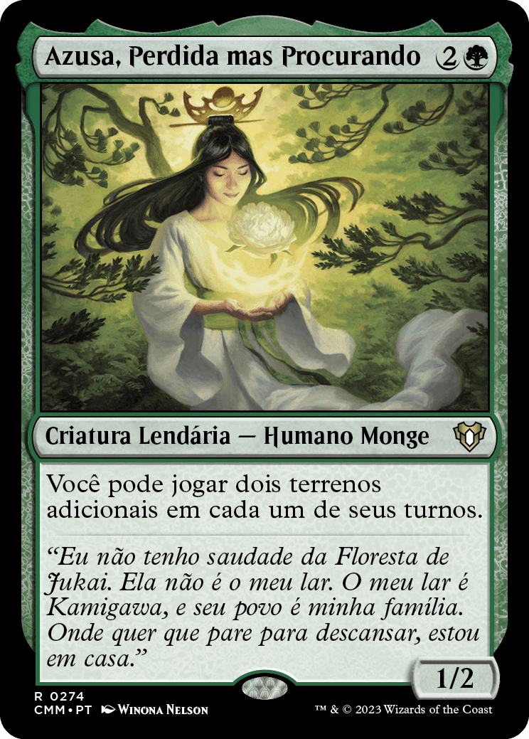 Azusa, Perdida mas Procurando / Azusa, Lost but Seeking - Magic: The Gathering - MoxLand