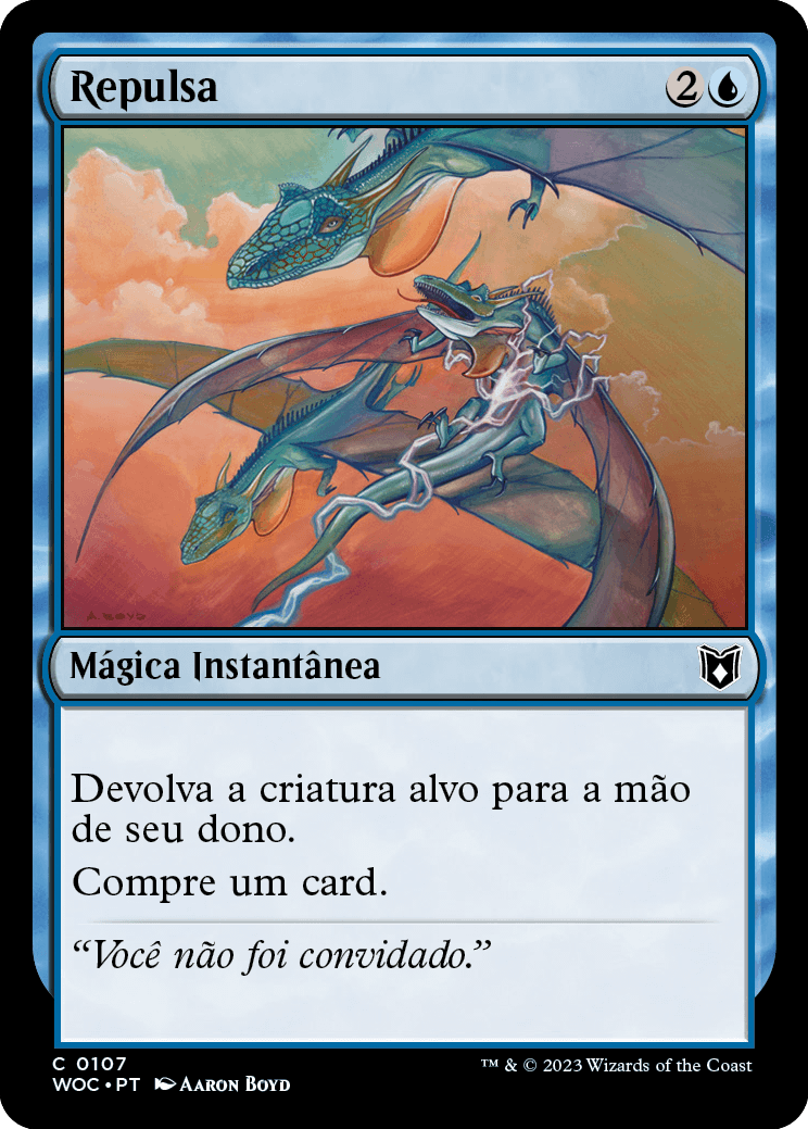 Repulsa / Repulse - Magic: The Gathering - MoxLand