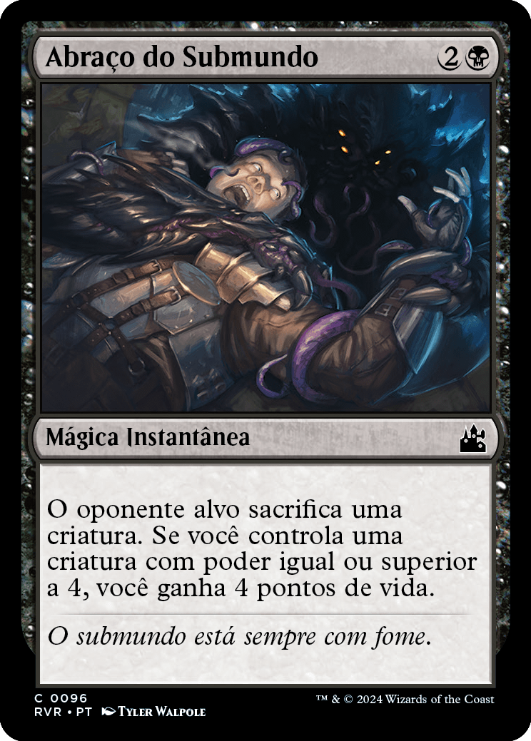 Abraço do Submundo / Undercity's Embrace - Magic: The Gathering - MoxLand