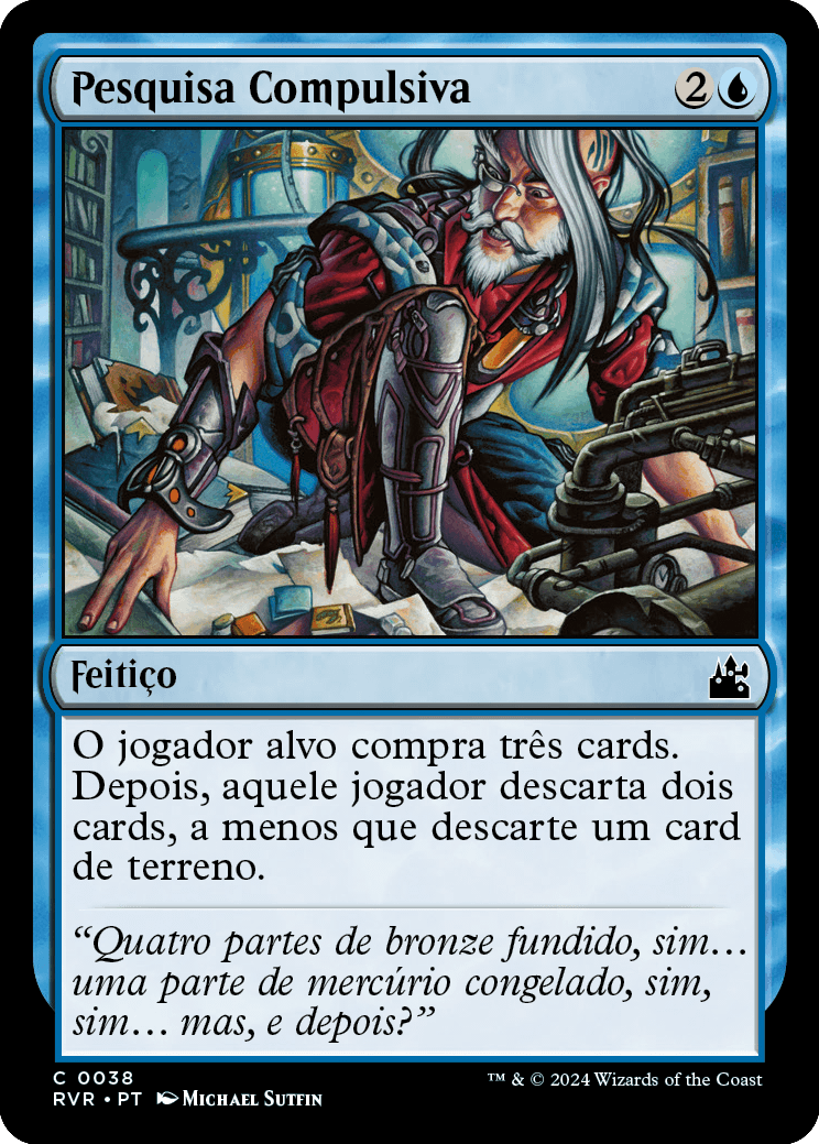 Pesquisa Compulsiva / Compulsive Research - Magic: The Gathering - MoxLand