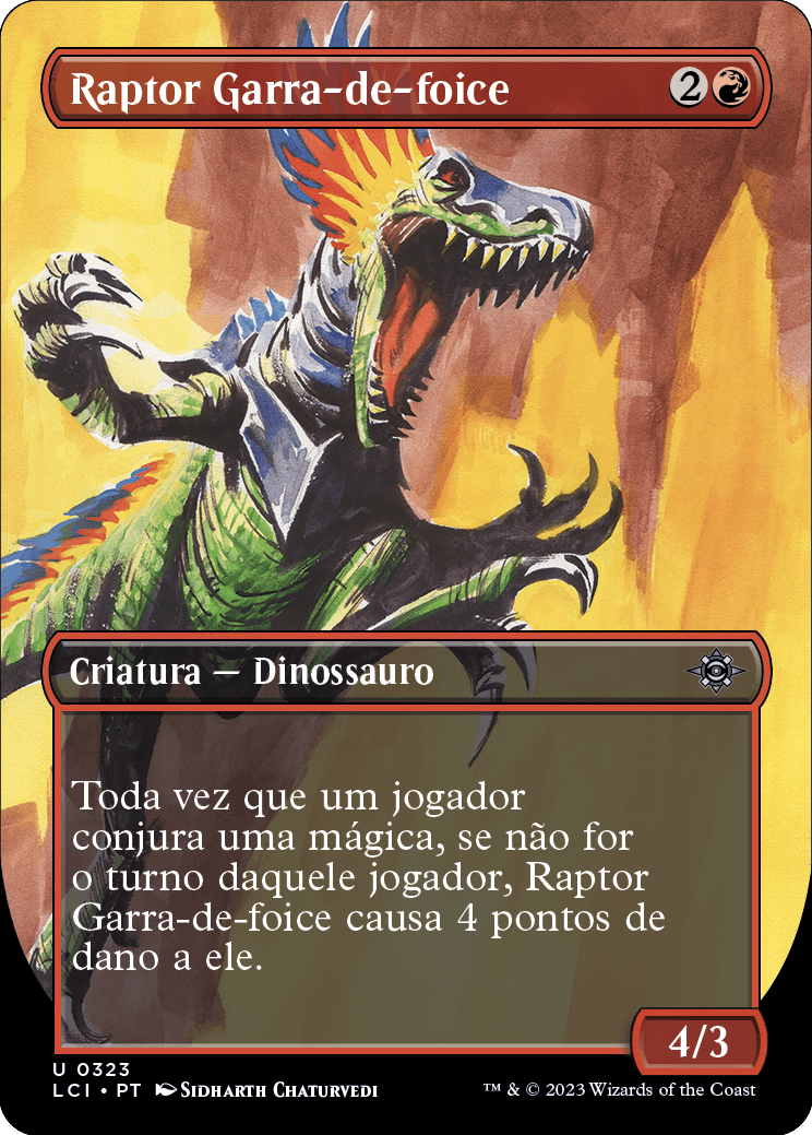 Raptor Garra-de-foice / Scytheclaw Raptor - Magic: The Gathering - MoxLand