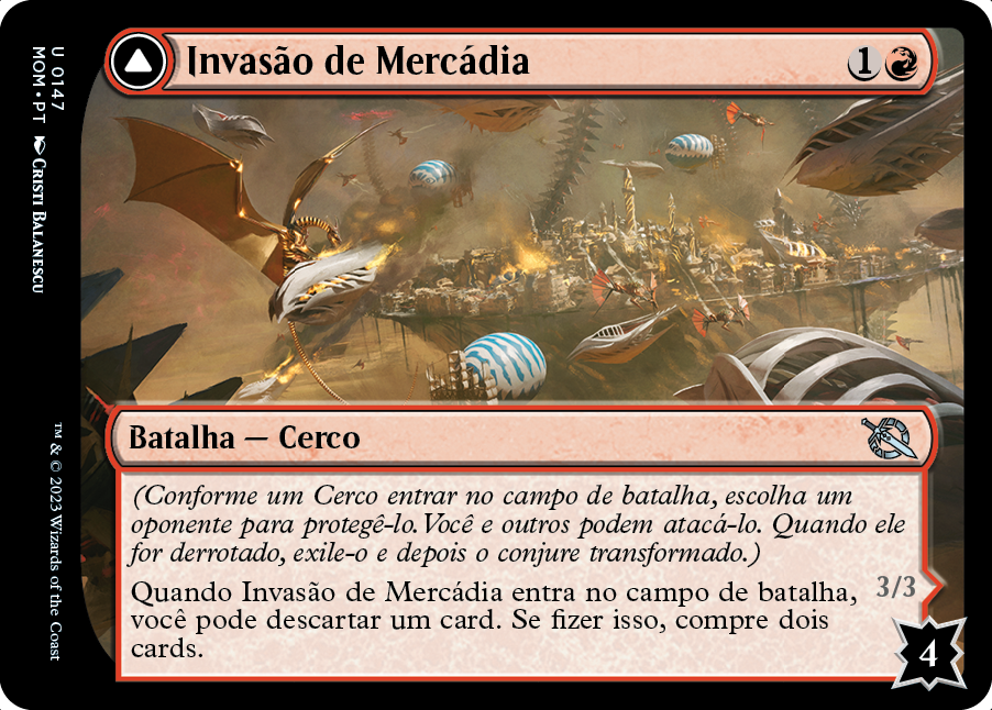 Invasão de Mercádia / Invasion of Mercadia - Magic: The Gathering - MoxLand