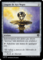 Lingote de Aço Negro / Darksteel Ingot - Magic: The Gathering - MoxLand