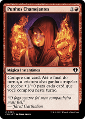 Punhos Chamejantes / Fists of Flame - Magic: The Gathering - MoxLand