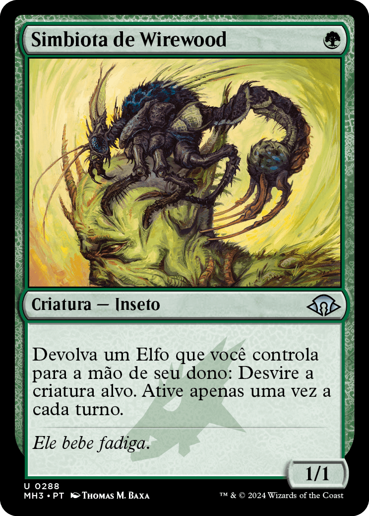 Simbiota de Wirewood / Wirewood Symbiote - Magic: The Gathering - MoxLand