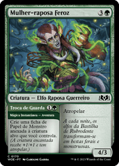 Mulher-raposa Feroz / Ferocious Werefox - Magic: The Gathering - MoxLand