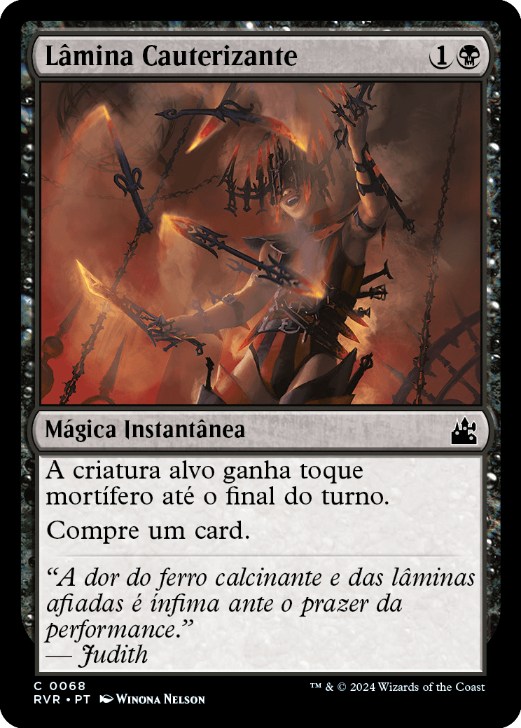 Lâmina Cauterizante / Bladebrand - Magic: The Gathering - MoxLand