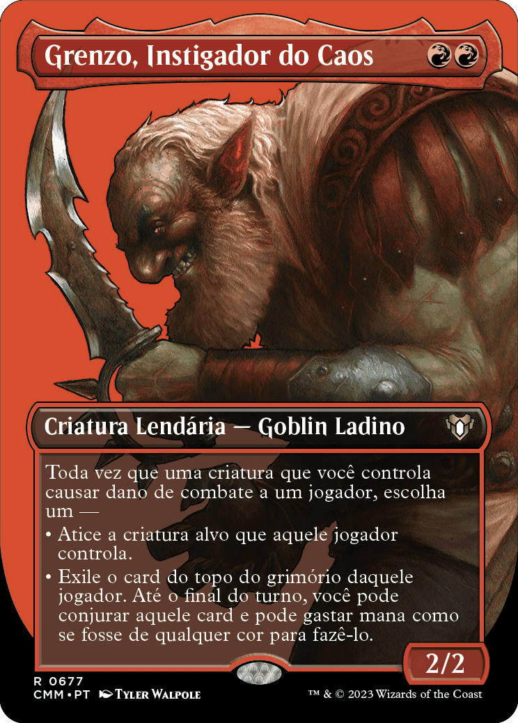 Grenzo, Instigador do Caos / Grenzo, Havoc Raiser - Magic: The Gathering - MoxLand