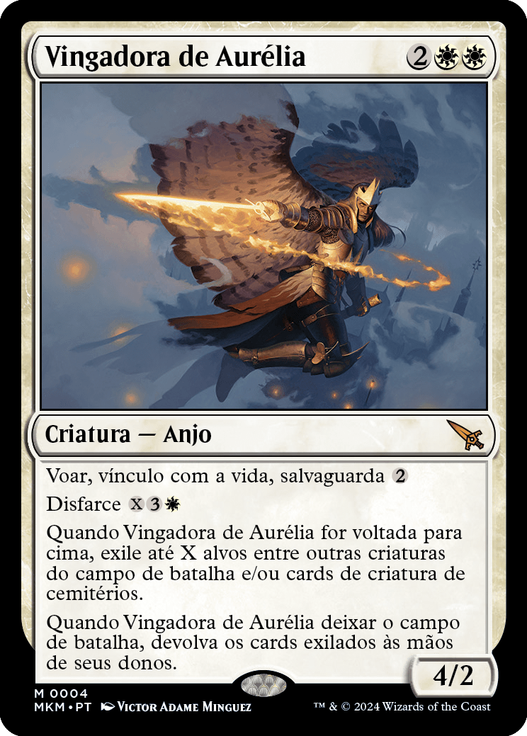 Vingadora de Aurélia / Aurelia's Vindicator - Magic: The Gathering - MoxLand