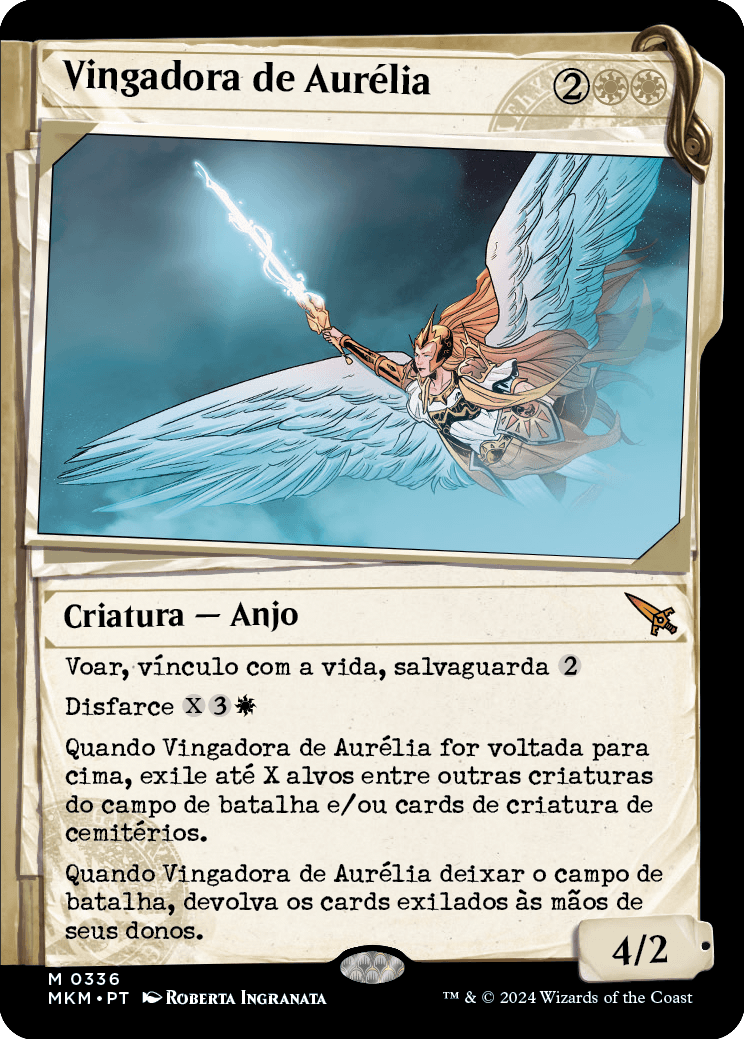 Vingadora de Aurélia / Aurelia's Vindicator - Magic: The Gathering - MoxLand