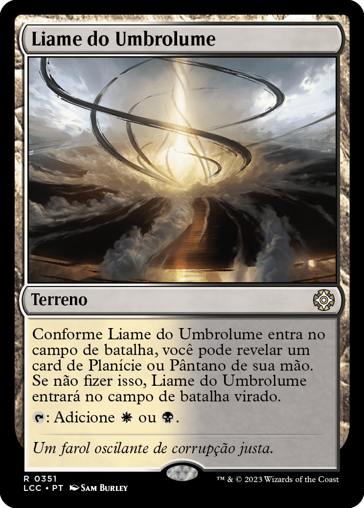 Liame do Umbrolume / Shineshadow Snarl - Magic: The Gathering - MoxLand