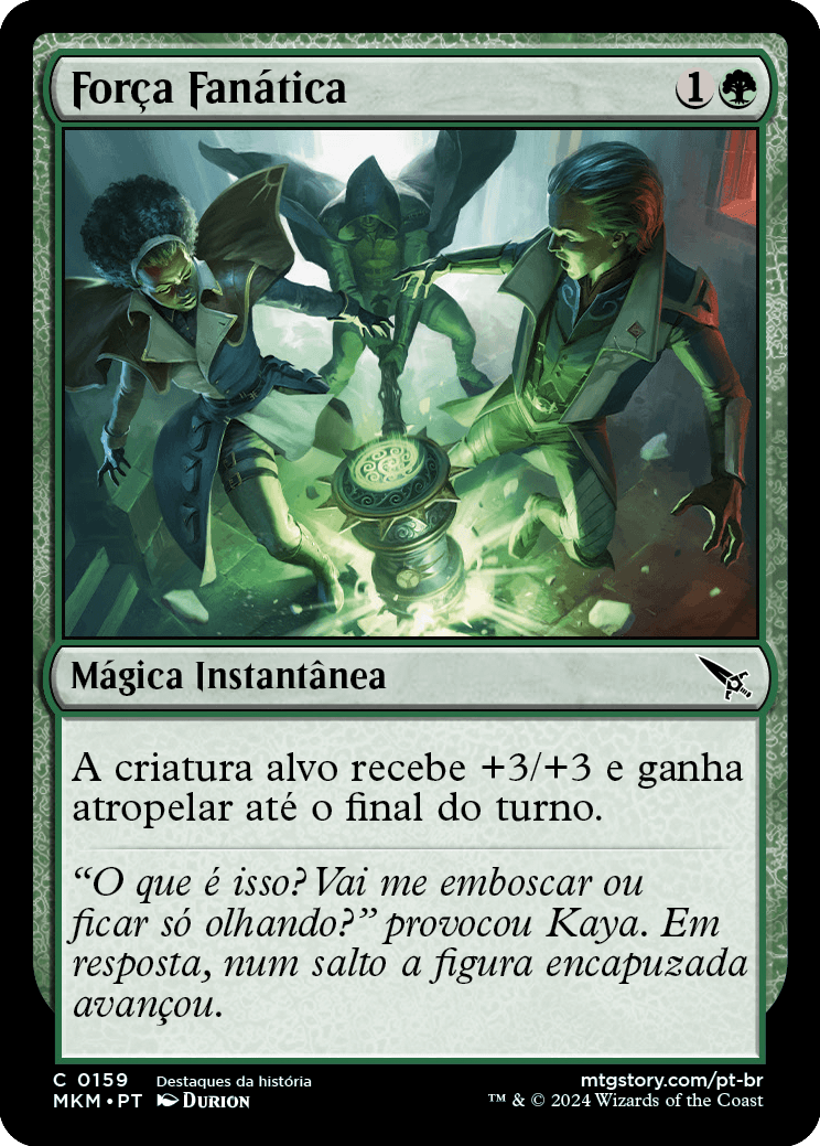 Força Fanática / Fanatical Strength - Magic: The Gathering - MoxLand