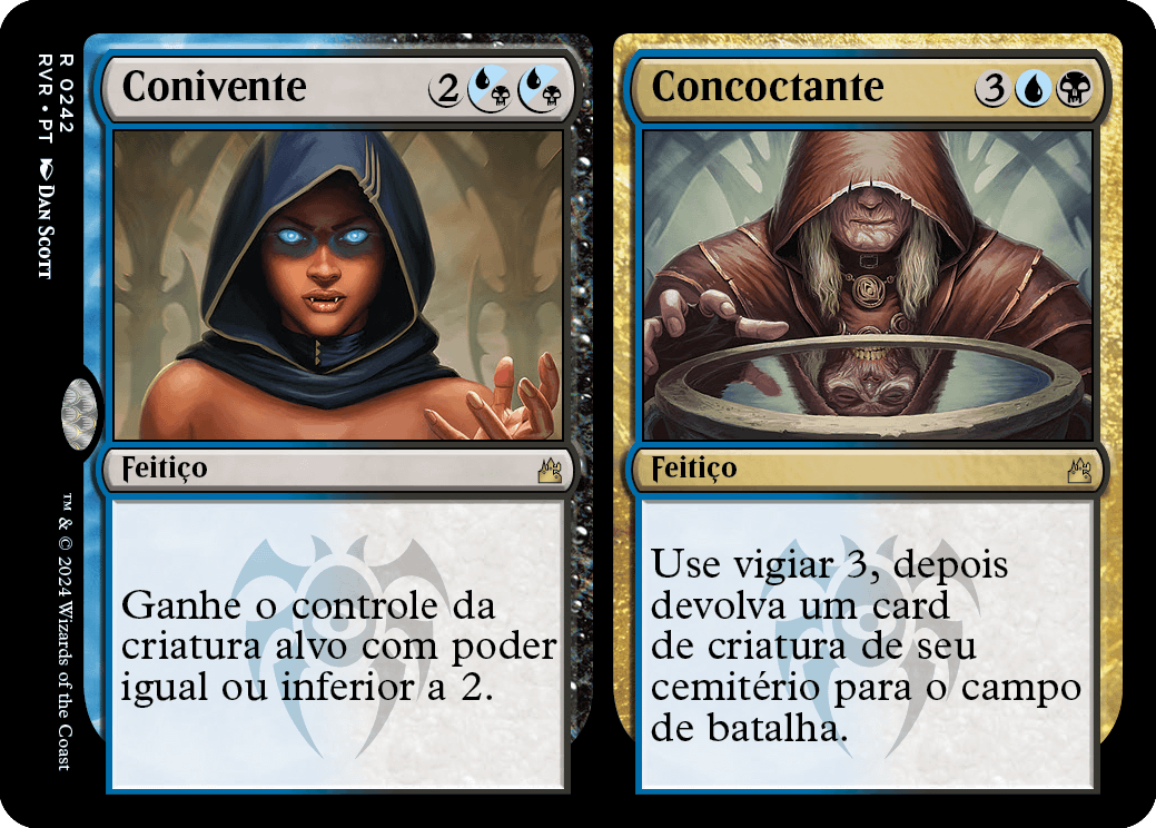 Conivente / Concoctante / Connive / Concoct - Magic: The Gathering - MoxLand