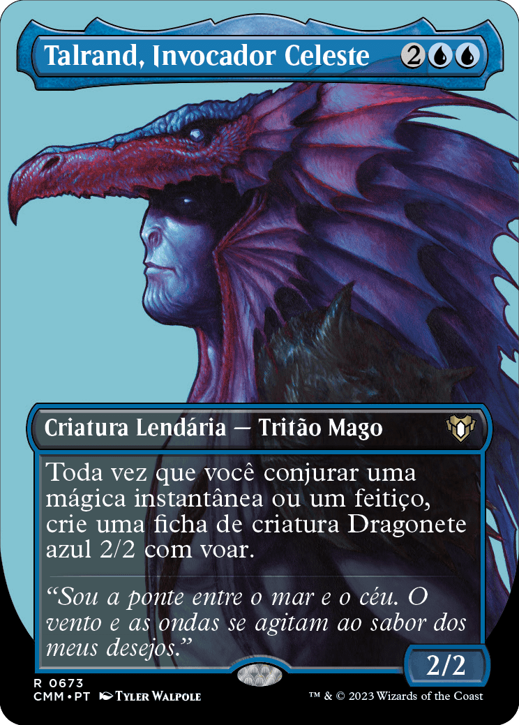 Talrand, Invocador Celeste / Talrand, Sky Summoner - Magic: The Gathering - MoxLand