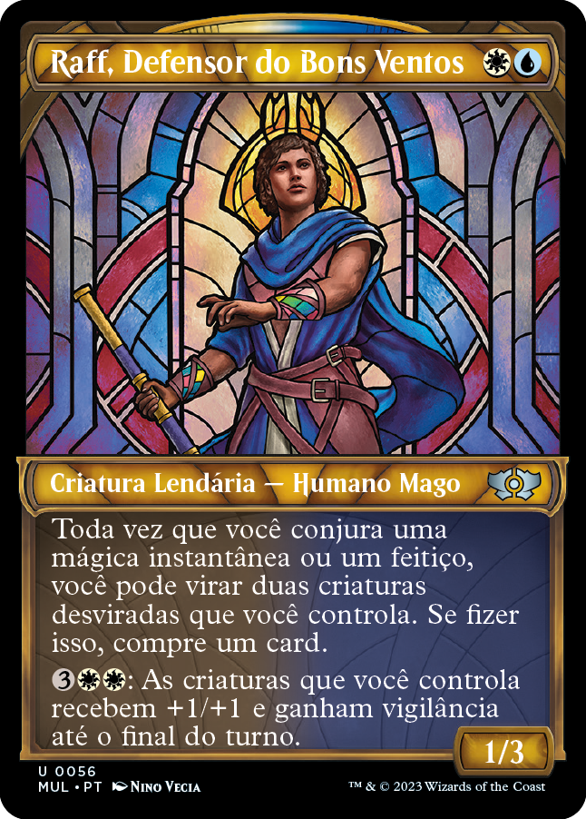 Raff, Defensor do Bons Ventos / Raff, Weatherlight Stalwart - Magic: The Gathering - MoxLand