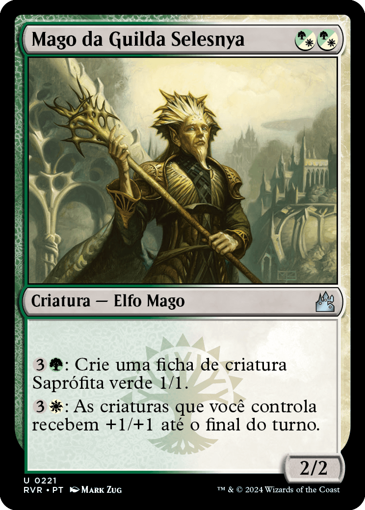 Mago da Guilda Selesnya / Selesnya Guildmage - Magic: The Gathering - MoxLand