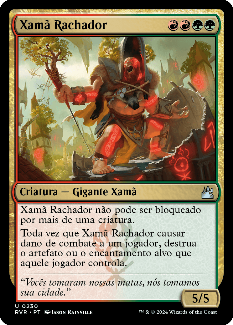 Xamã Rachador / Sunder Shaman - Magic: The Gathering - MoxLand