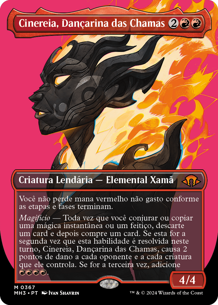 Cinereia, Dançarina das Chamas / Ashling, Flame Dancer - Magic: The Gathering - MoxLand