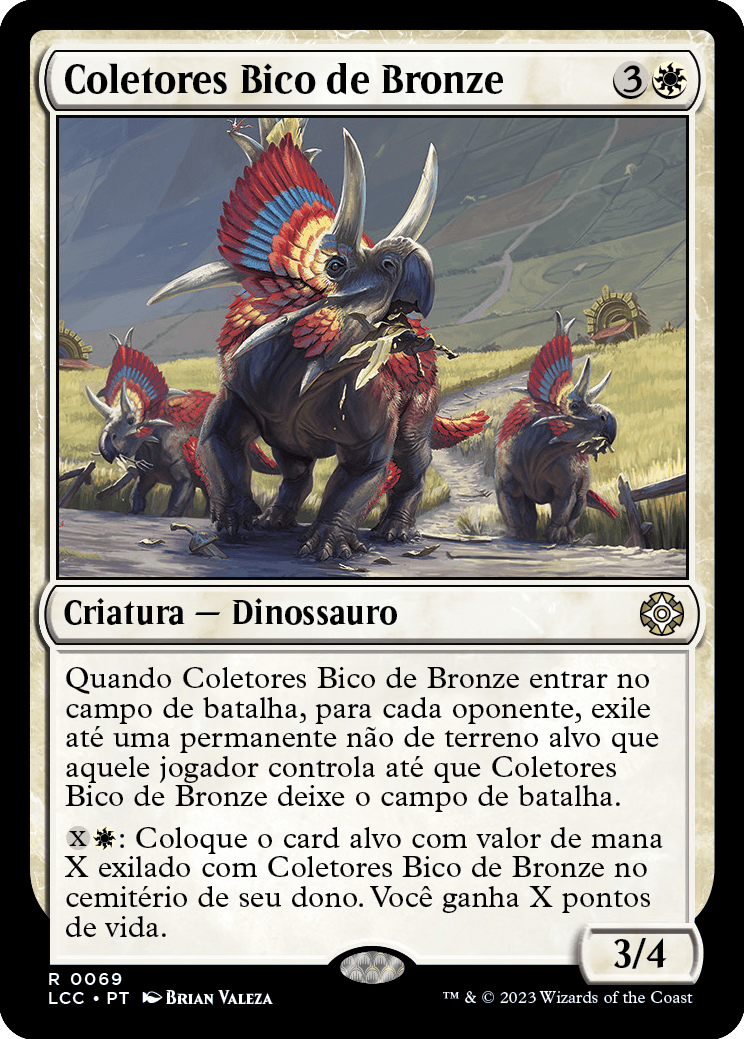 Coletores Bico de Bronze / Bronzebeak Foragers - Magic: The Gathering - MoxLand