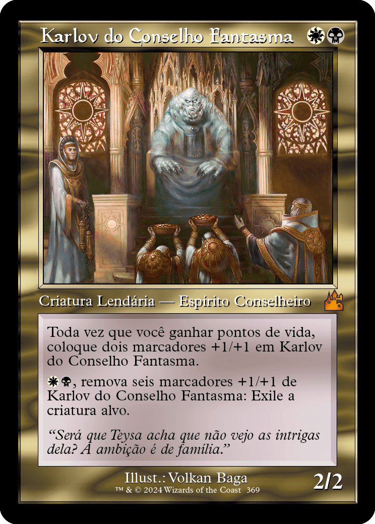 Karlov do Conselho Fantasma / Karlov of the Ghost Council - Magic: The Gathering - MoxLand