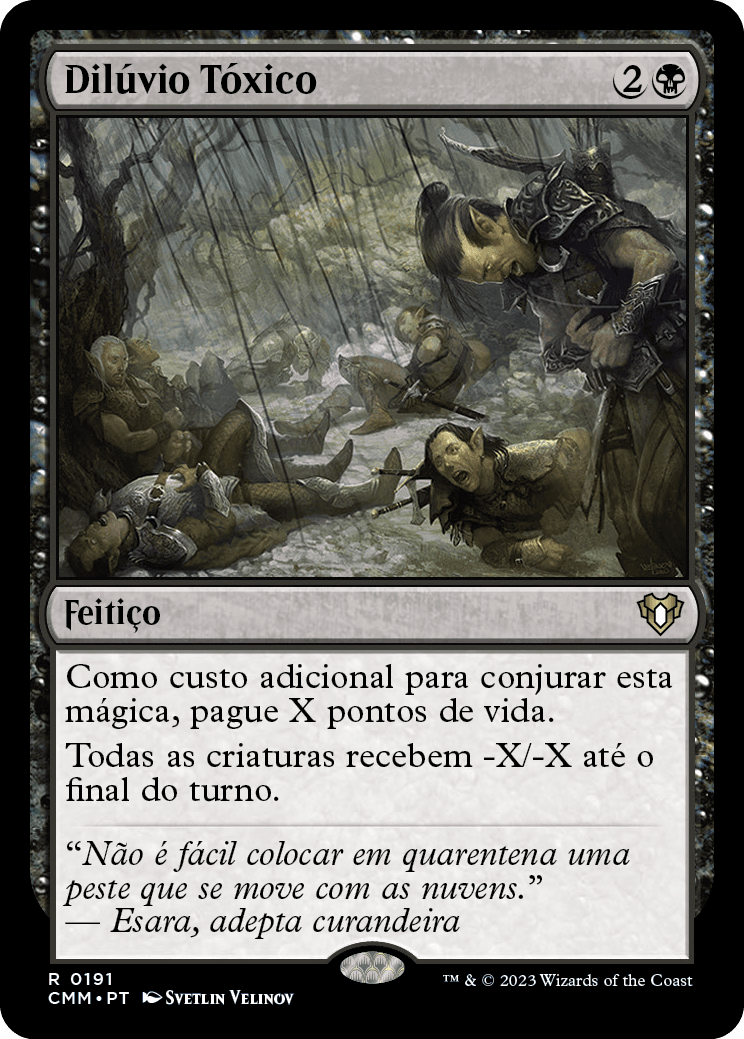 Dilúvio Tóxico / Toxic Deluge - Magic: The Gathering - MoxLand