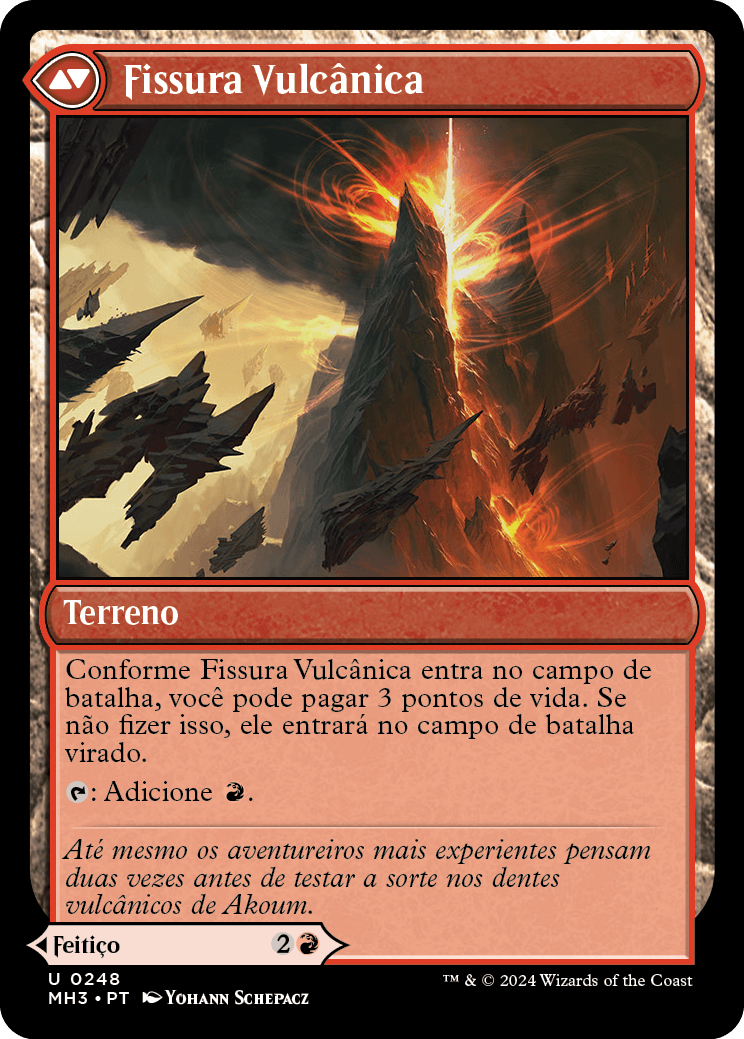 Erupção Despedaçadora / Sundering Eruption - Magic: The Gathering - MoxLand