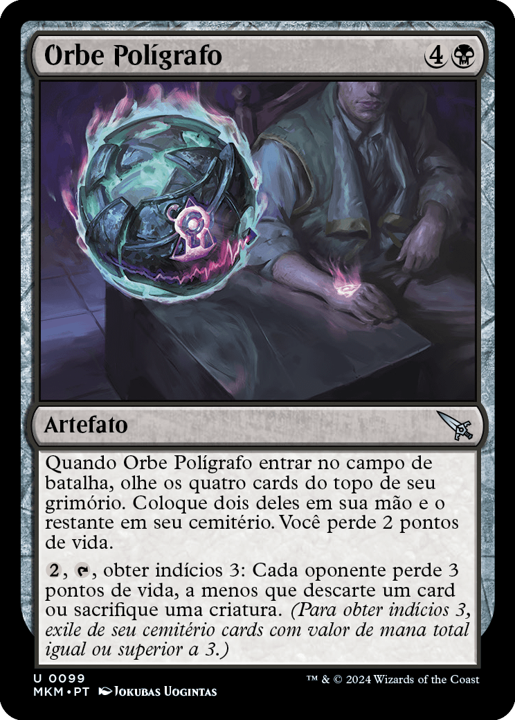 Orbe Polígrafo / Polygraph Orb - Magic: The Gathering - MoxLand