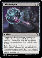 Orbe Polígrafo / Polygraph Orb - Magic: The Gathering - MoxLand