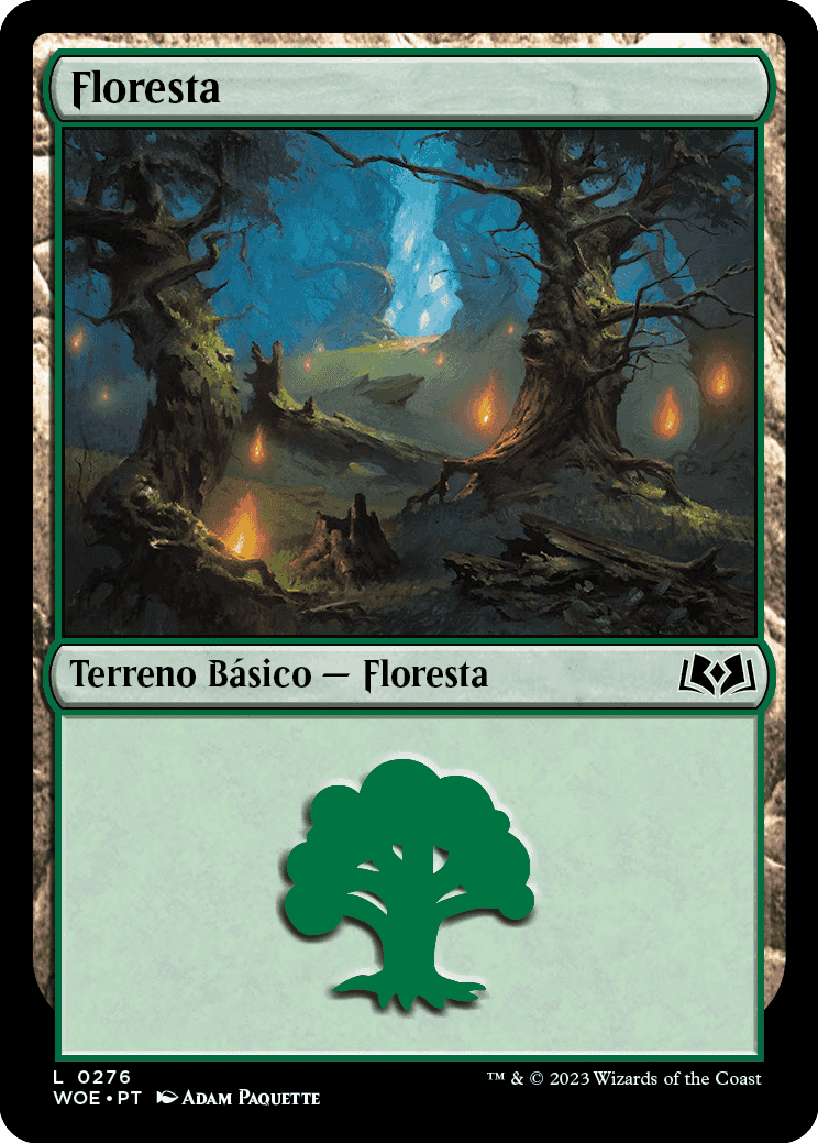 Floresta / Forest - Magic: The Gathering - MoxLand