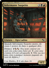 Informante Suspeito / Shady Informant - Magic: The Gathering - MoxLand