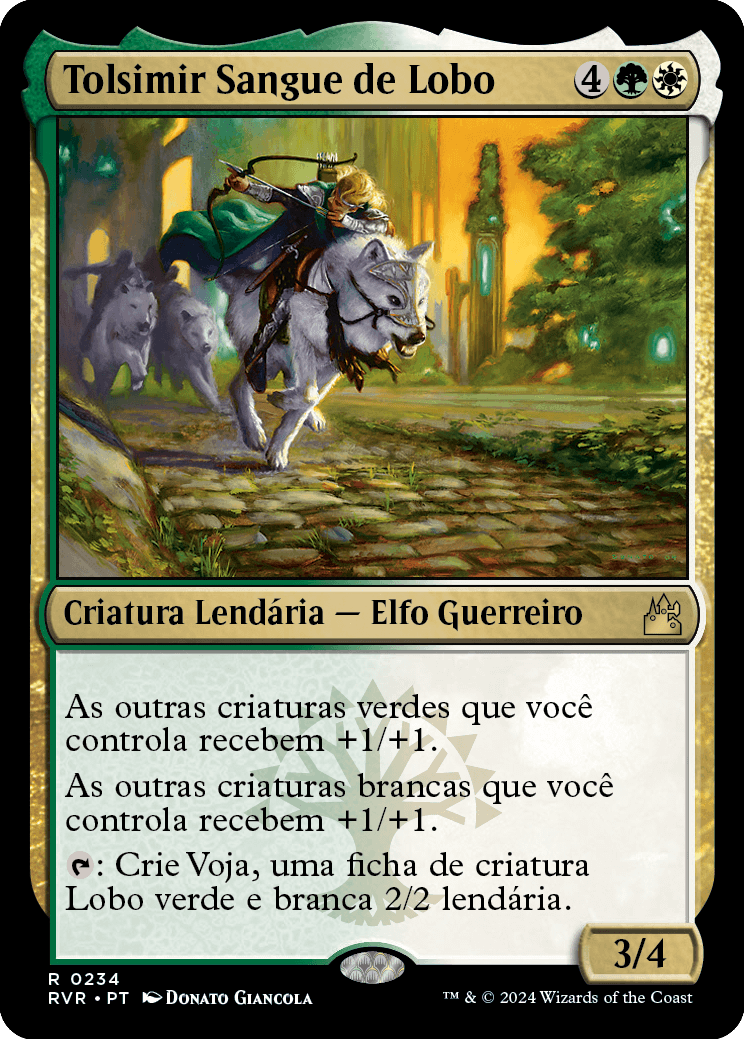 Tolsimir Sangue de Lobo / Tolsimir Wolfblood - Magic: The Gathering - MoxLand