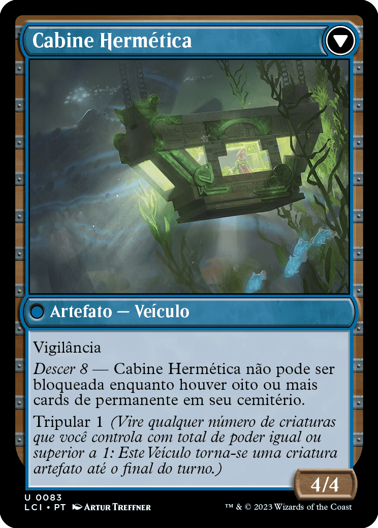 Carcaça Encharcado / Waterlogged Hulk - Magic: The Gathering - MoxLand