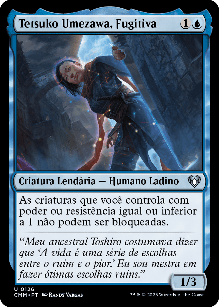 Tetsuko Umezawa, Fugitiva / Tetsuko Umezawa, Fugitive - Magic: The Gathering - MoxLand