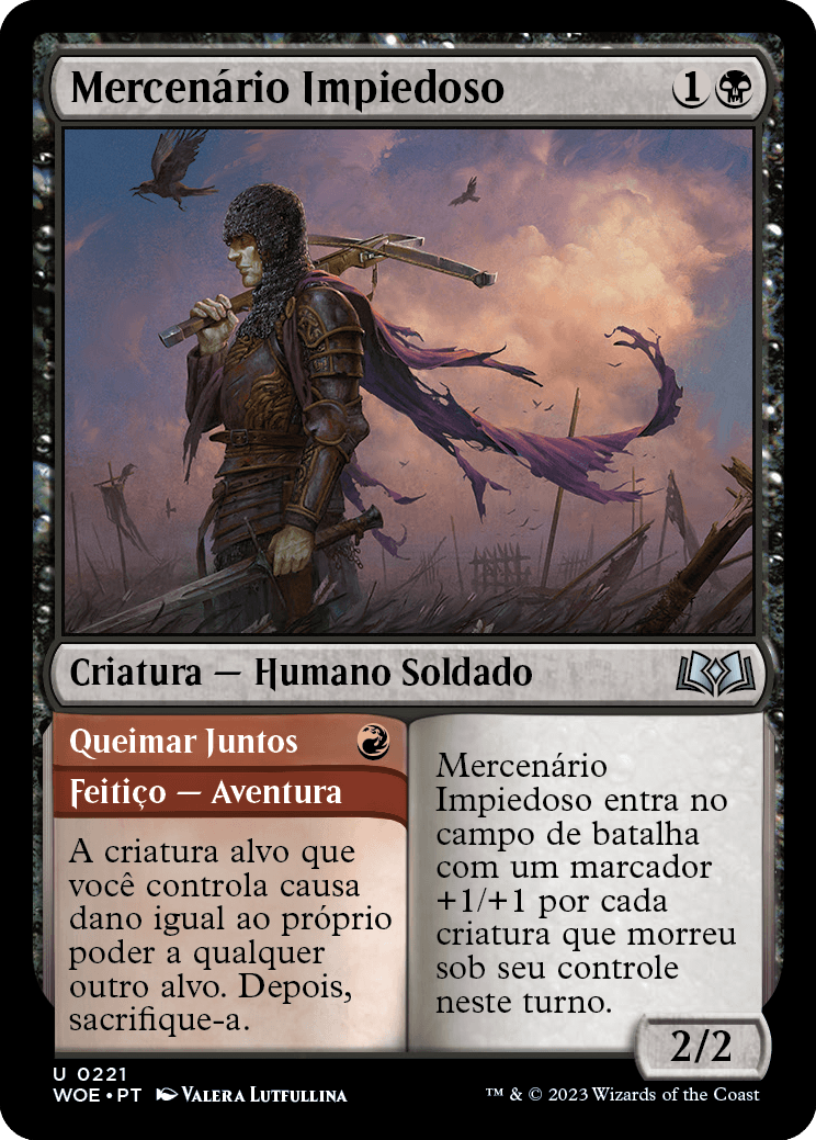 Mercenário Impiedoso / Callous Sell-Sword - Magic: The Gathering - MoxLand