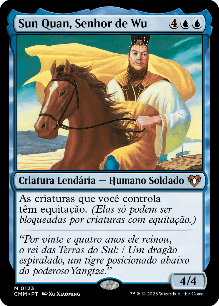 Sun Quan, Senhor de Wu / Sun Quan, Lord of Wu - Magic: The Gathering - MoxLand