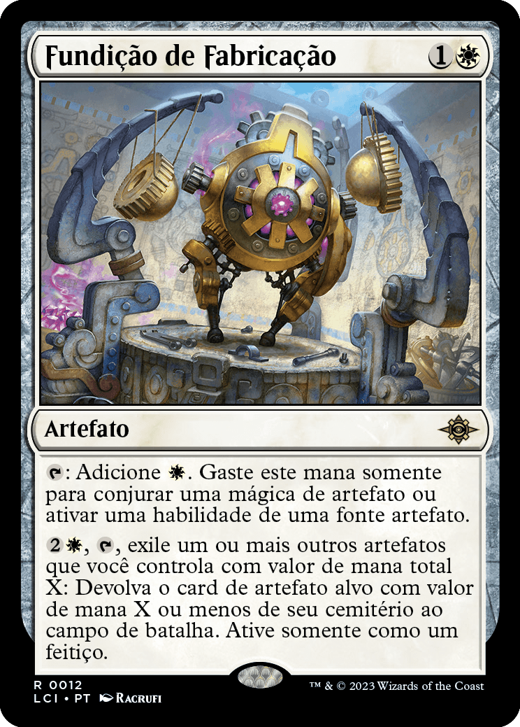 Fundição de Fabricação / Fabrication Foundry - Magic: The Gathering - MoxLand