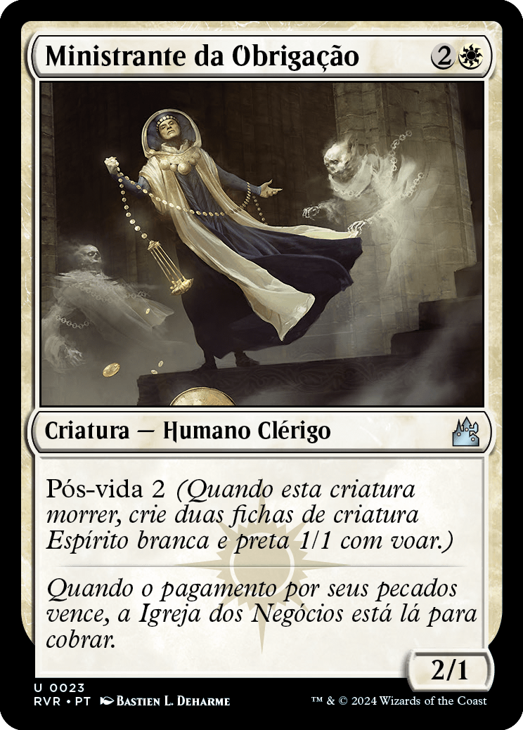 Ministrante da Obrigação / Ministrant of Obligation - Magic: The Gathering - MoxLand