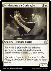 Ministrante da Obrigação / Ministrant of Obligation - Magic: The Gathering - MoxLand