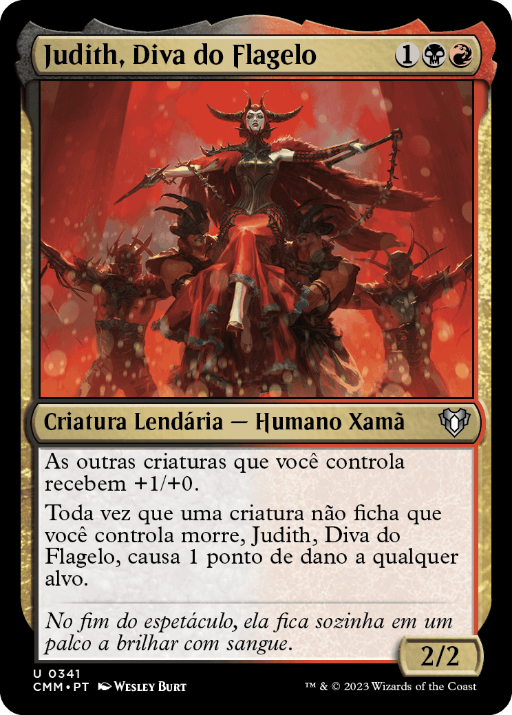 Judith, Diva do Flagelo / Judith, the Scourge Diva - Magic: The Gathering - MoxLand