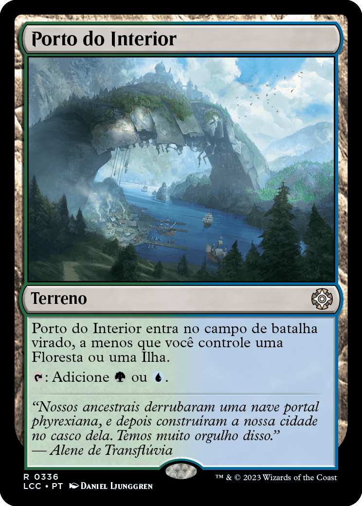 Porto do Interior / Hinterland Harbor - Magic: The Gathering - MoxLand