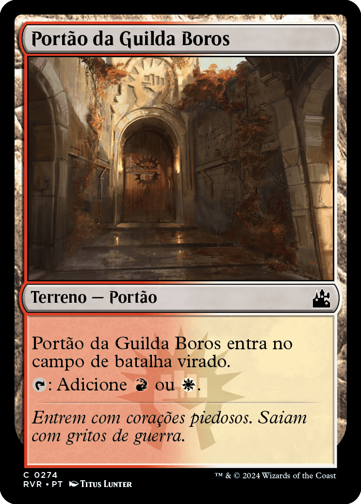 Portão da Guilda Boros / Boros Guildgate - Magic: The Gathering - MoxLand