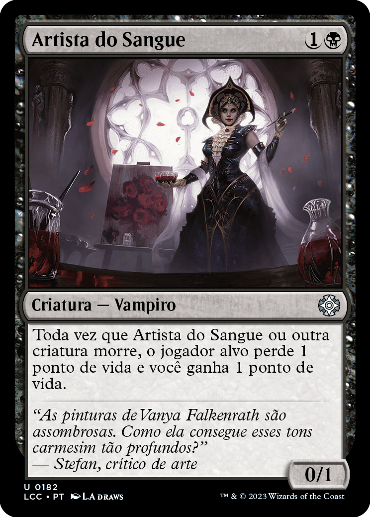 Artista do Sangue / Blood Artist - Magic: The Gathering - MoxLand